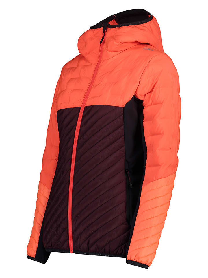 CMP Hybridjacke in Orange/ Bordeaux günstig kaufen