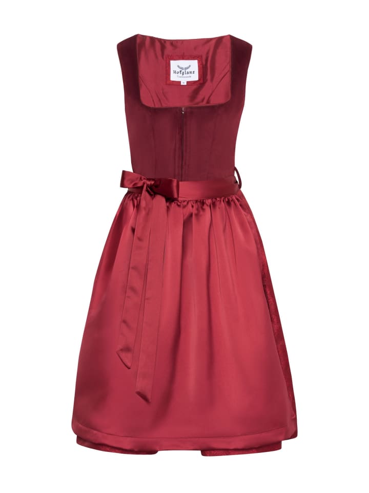 Hofglanz Dirndl in rot günstig kaufen