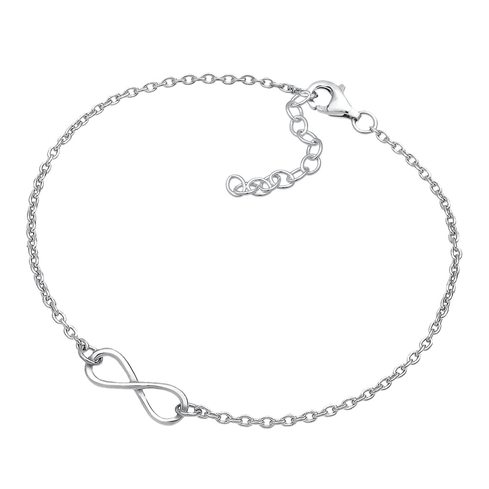Elli Elli Bracelet Femmes Symbole Infinité Filigrane en Argent Sterling 925 Bracelet