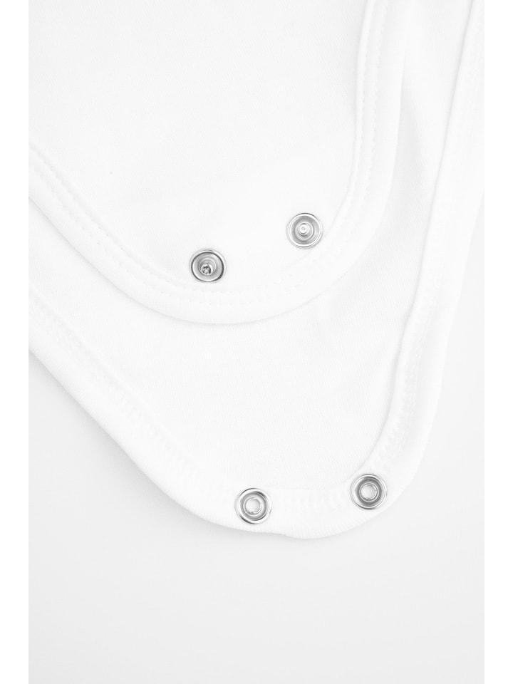Coccodrillo Langarm-Body in weiß günstig kaufen