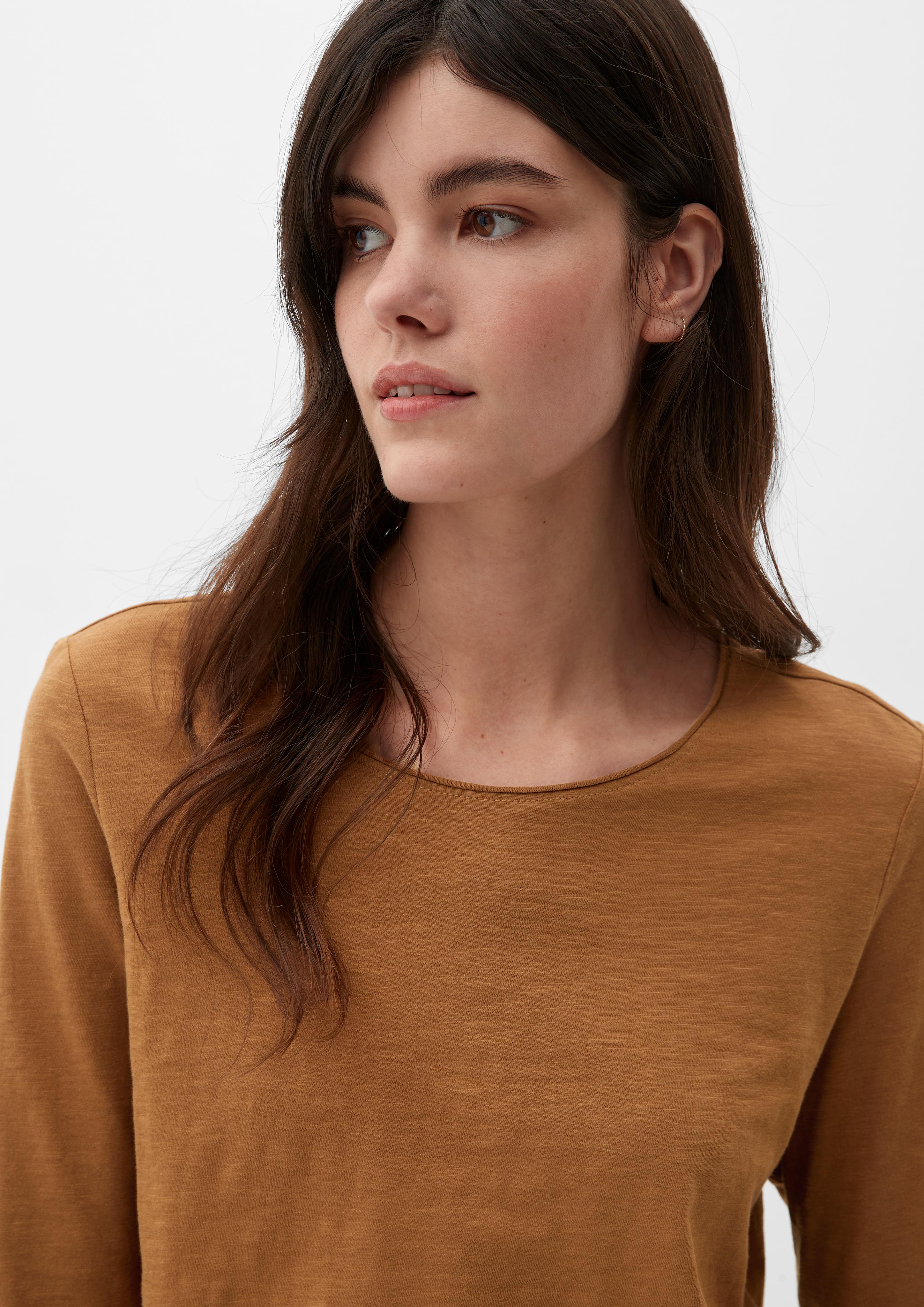 Baumwoll-Shirt mit 3/4-Ärmeln  2126552-8469