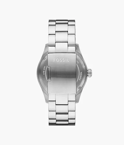 Fossil Uhr Defender Solarwerk Edelstahl
