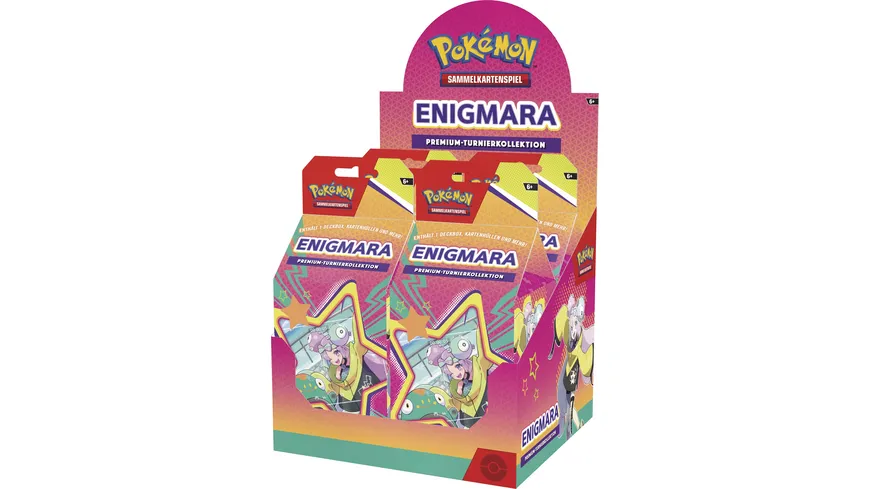POKÉMON Sammelkartenspiel - Premium-Turnierkollekt Enigmara