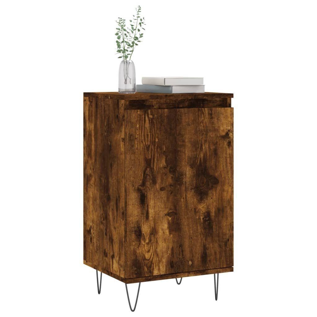 vidaXL Sideboard Sideboard Räuchereiche 40x35x70 cm Holzwerkstoff (1 St)