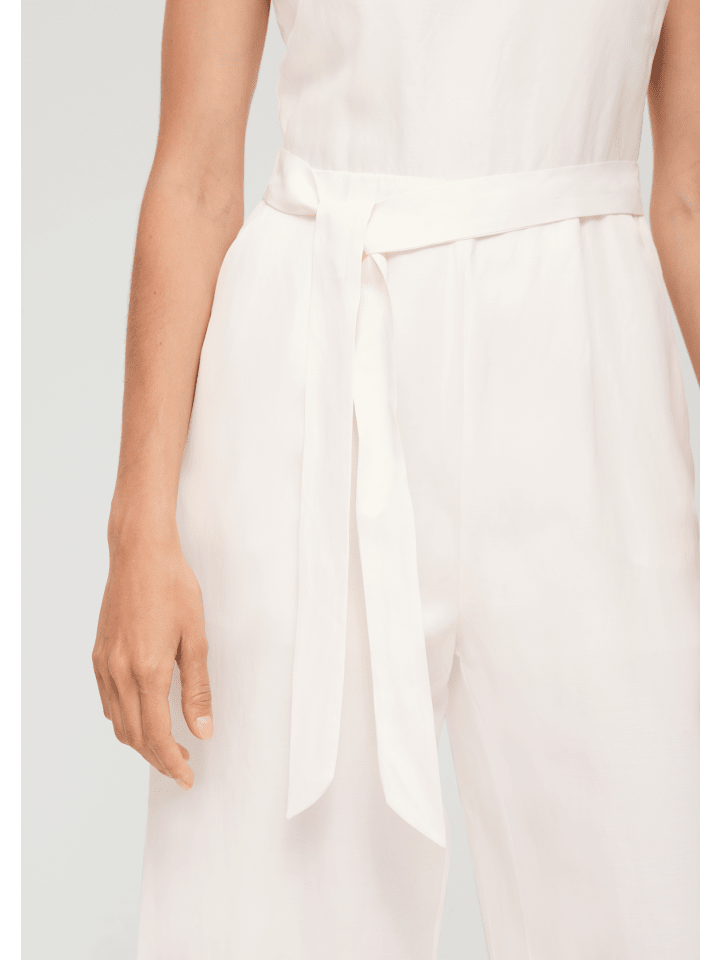 s.Oliver BLACK LABEL Overall 3/4 in Creme günstig kaufen