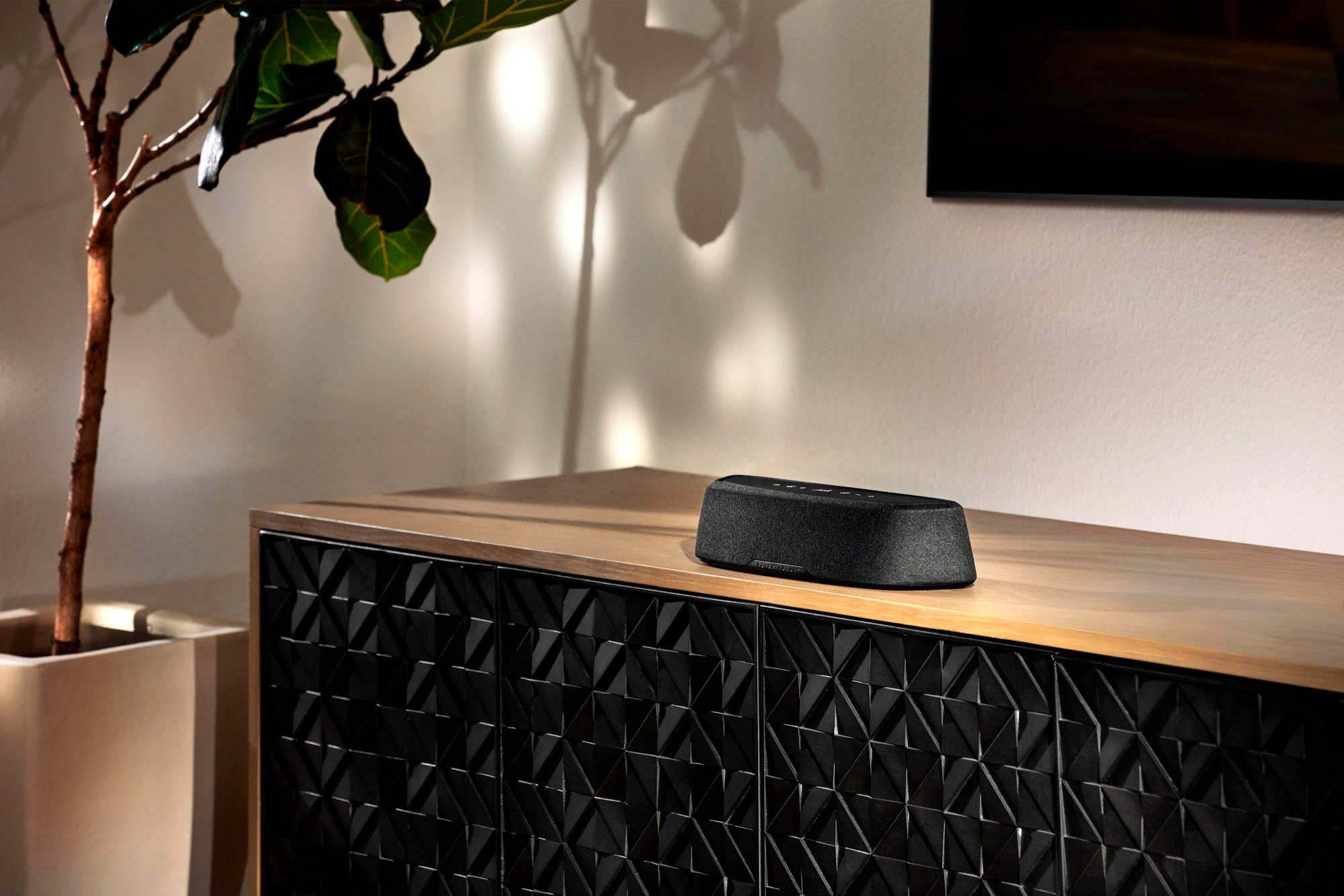 Polk Magnifi Mini AX Stereo Soundbar (Bluetooth, WLAN (WiFi), mit Wireless-Subwoofer)