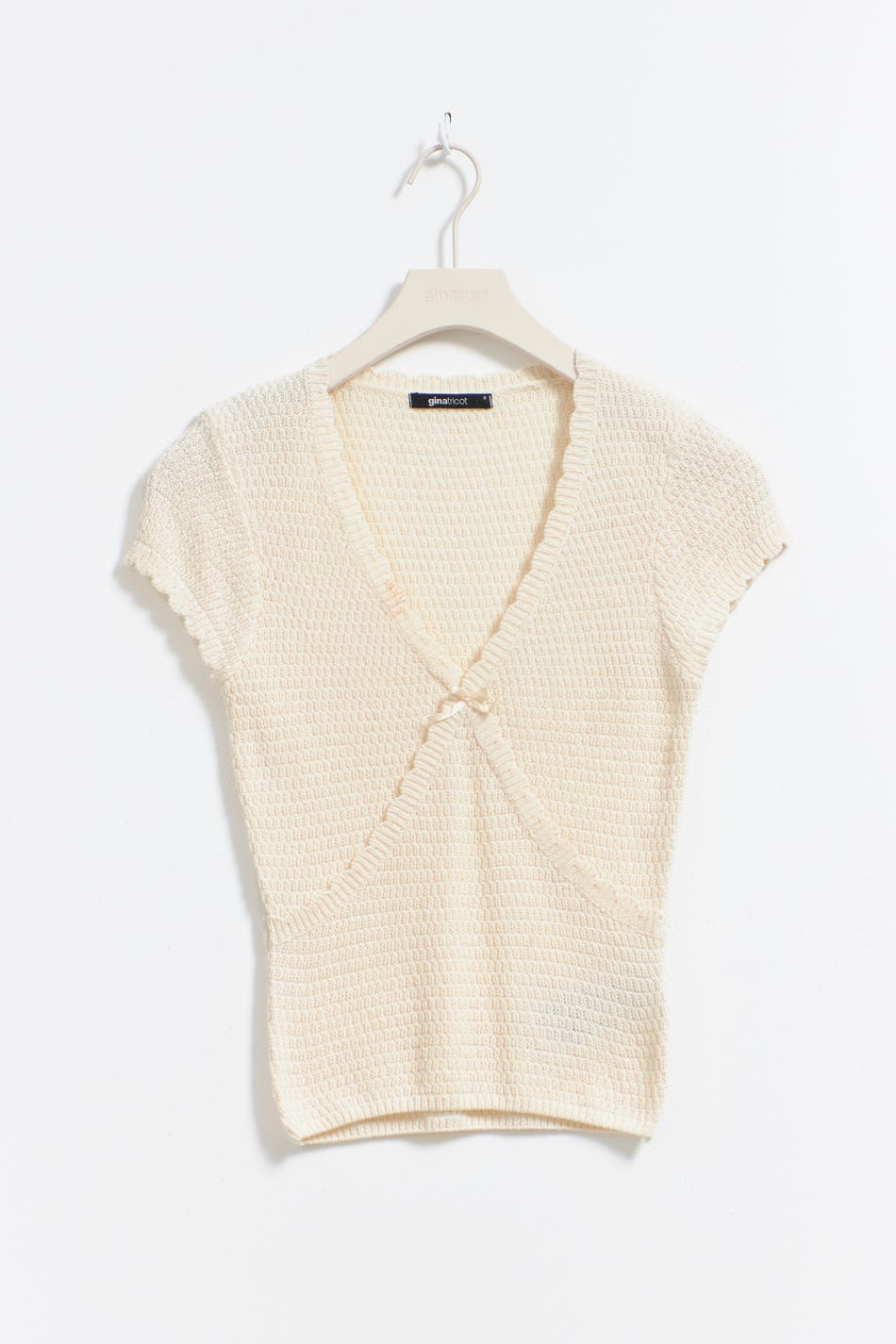 Crochet knitted top