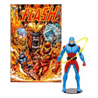 DC Direct Page Punchers Actionfigur & Comic The Atom Ryan Choi (The Flash Comic)