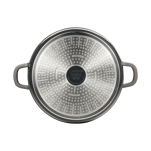 Excalibur Aluminiumguss Topfset, grau
