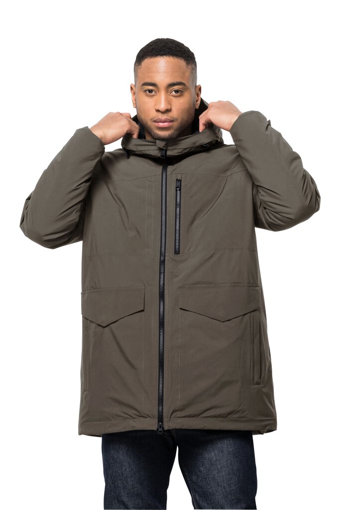 KOENIGSBAU PARKA M Wasserdichter Wintermantel Herren