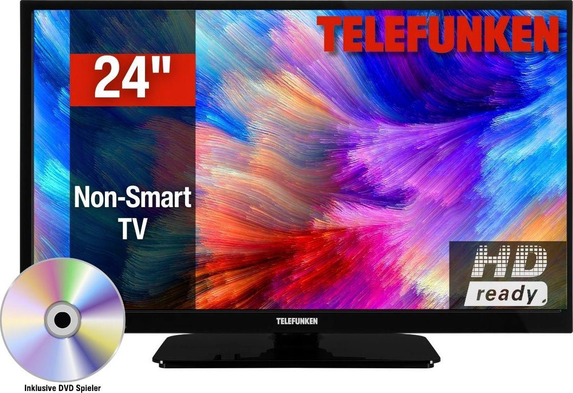 Telefunken L24H550M4DI LED-Fernseher (60 cm/24 Zoll, HD-ready, integrierter DVD-Player)
