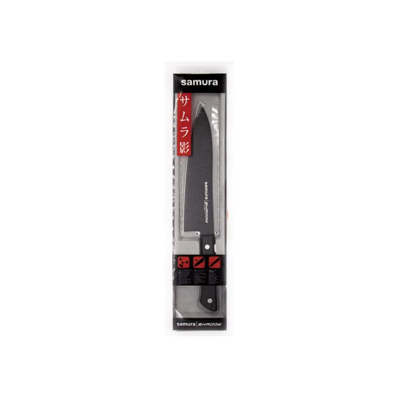 Samura Shadow Santoku messer 19,7 cm