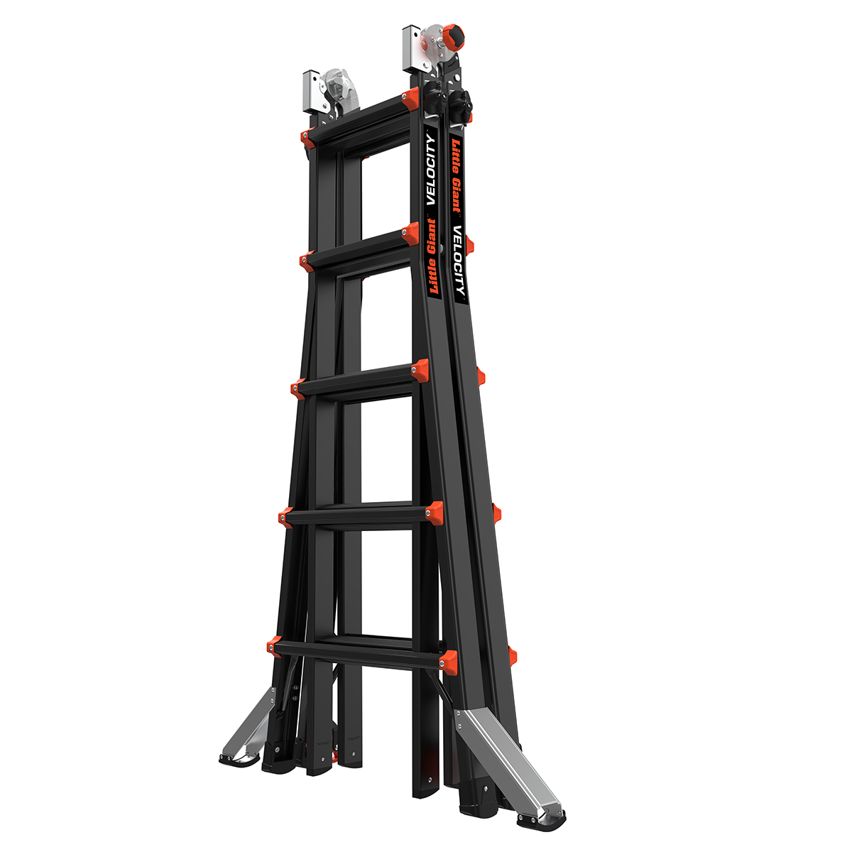 Échelle télescopique pliante Altrex 503945 Velocity Black Pro 4 x 5