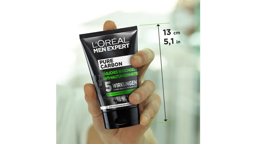 L'Oréal Men Expert SkinCare Pure Charcoal Daily Face Wash 100 ml