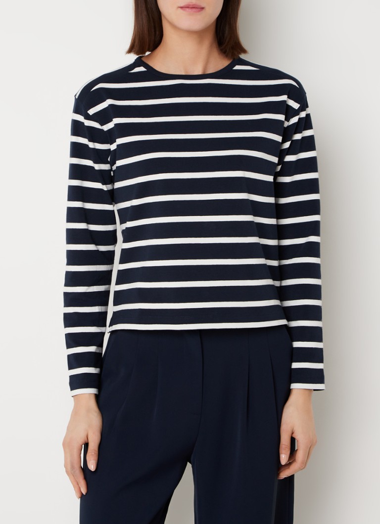 French Connection Rallie long-sleeved shirt with stripe print