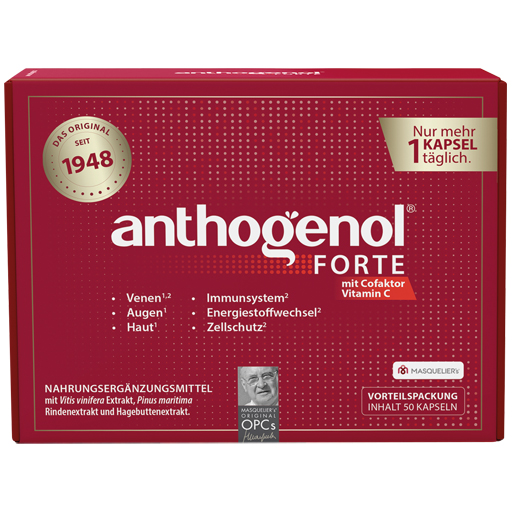 ANTHOGENOL forte Masquelier Original OPC Kapseln  50 St  Kapseln