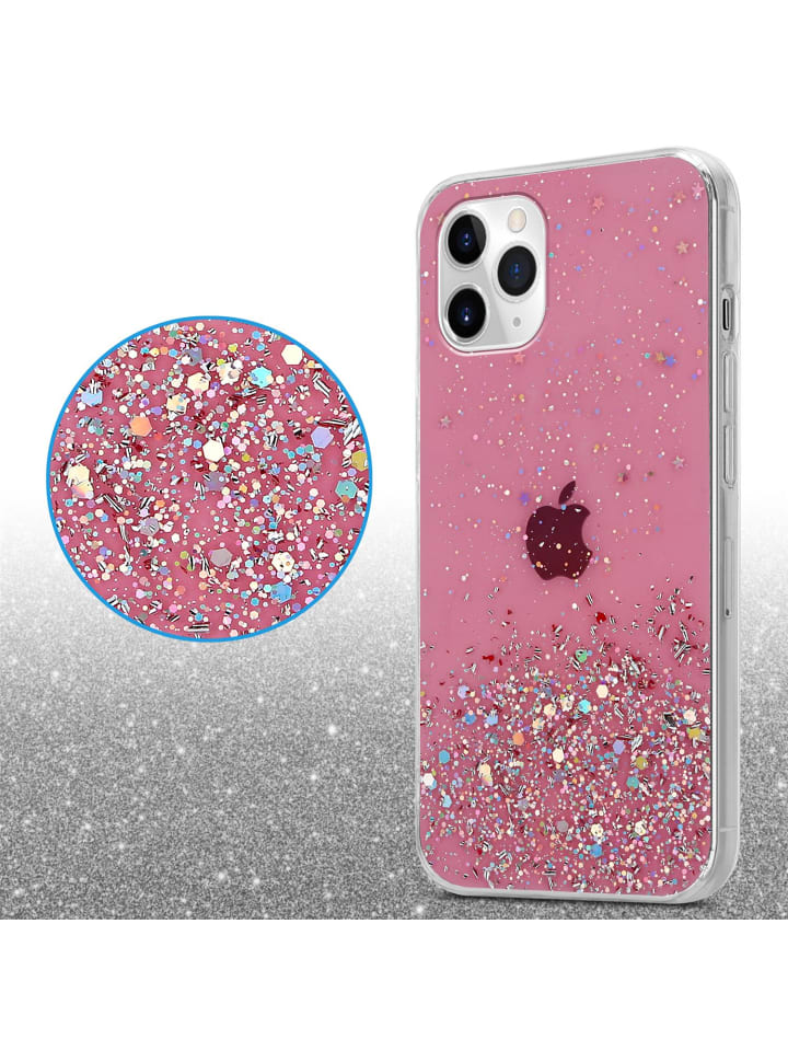 cadorabo Hülle für Apple iPhone 11 Glitter in Rosa mit Glitter günstig kaufen iPhone 11