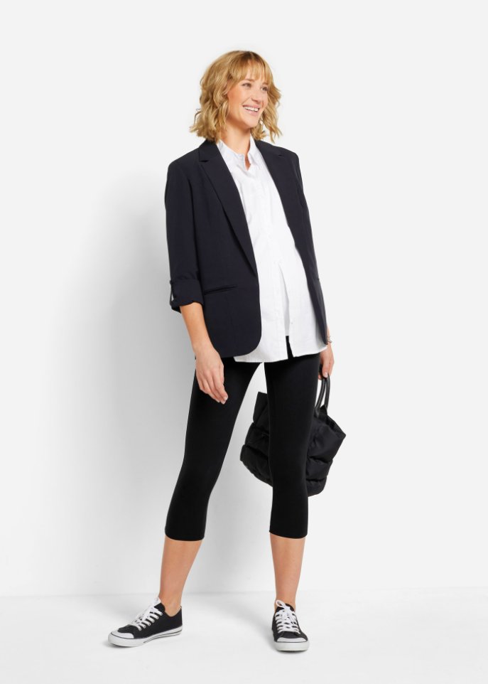 Umstands-Caprileggings mit Shapingfunktion