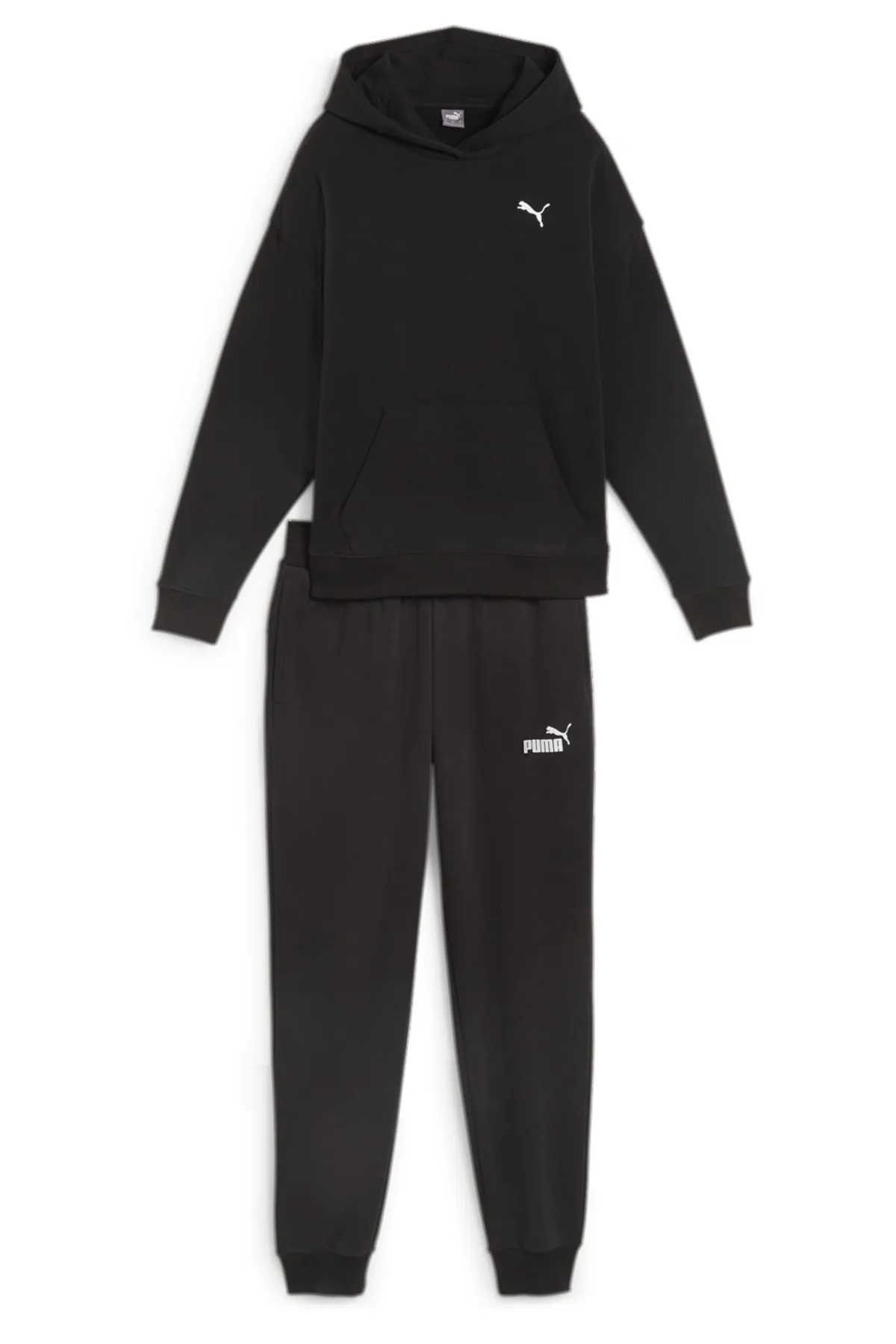 Puma  Trainingsanzug - Schwarz - Relaxed Fit