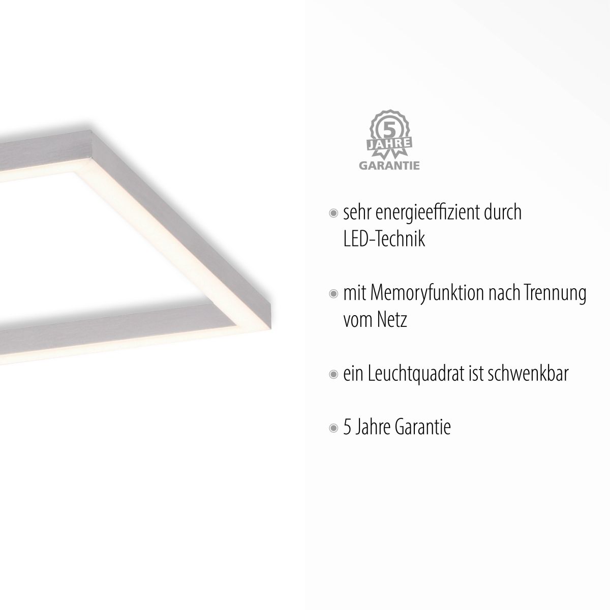 LED Deckenlampe Iven 45 x 75 cm