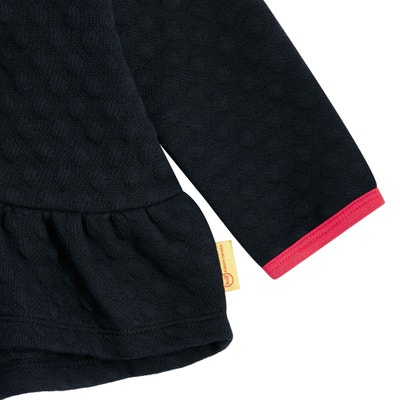 Sweatjacke, dunkelblau für Mädchen