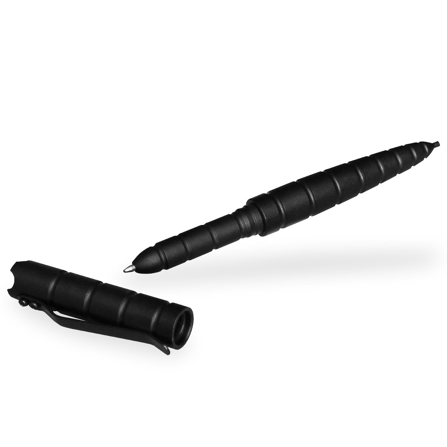 Tactical Kugelschreiber schwarz