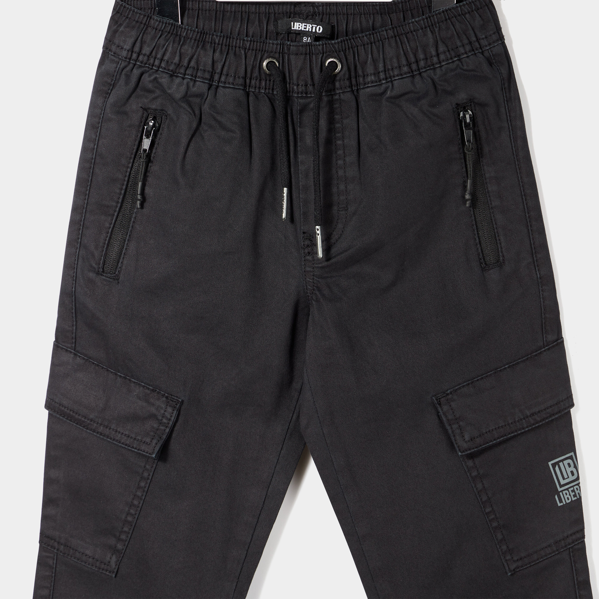 Pantalon battle Liberto noir garçon | La Halle