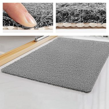 Badematte Duschmatte rutschfeste Luffa-Duschmatte Deliana.home, PVC, Geeignet für Innen Dusche rutschfeste Bad Matte