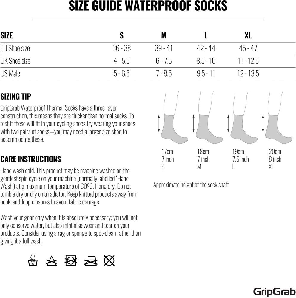 GripGrab Waterproof Merino Thermal - Socken kaufen | Bike-Discount
