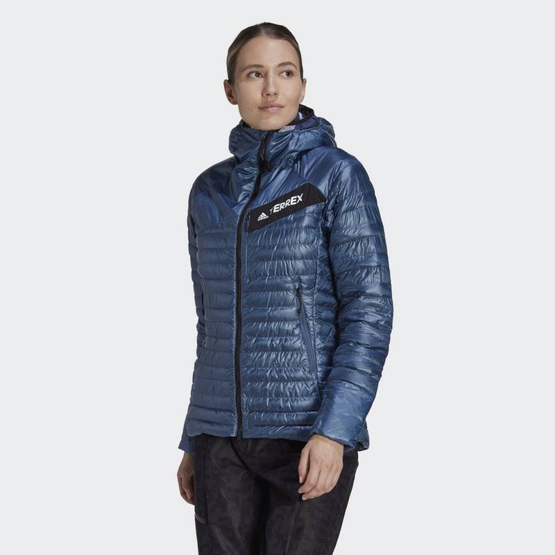 adidas Techrock Year-Round Hooded Daunenjacke Winterjacke Damen