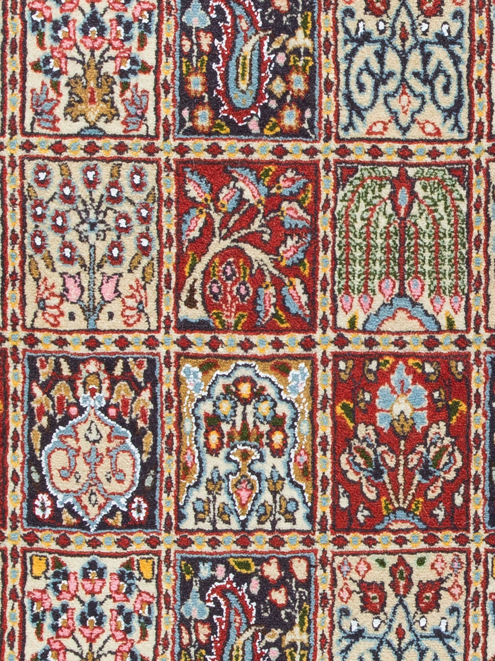 Moud Felder ca. 192 x 295 cm, Unikat / Einzelstück