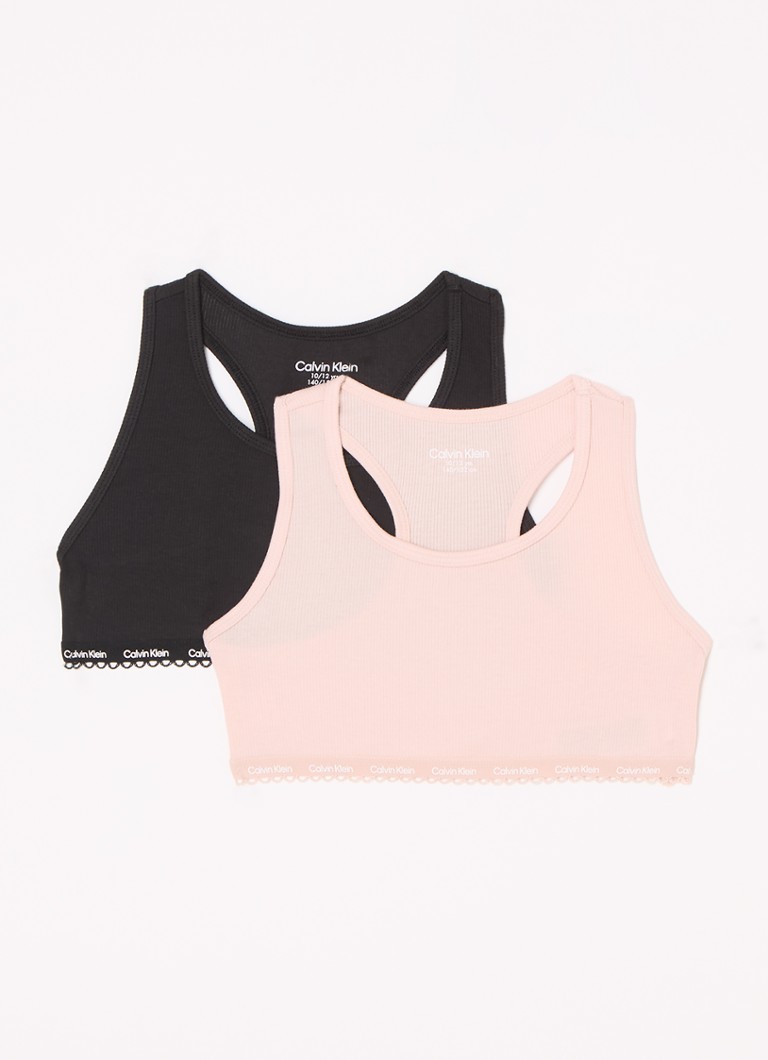 Calvin Klein -rintaliivit logolla, 2 kpl:n pakkaus