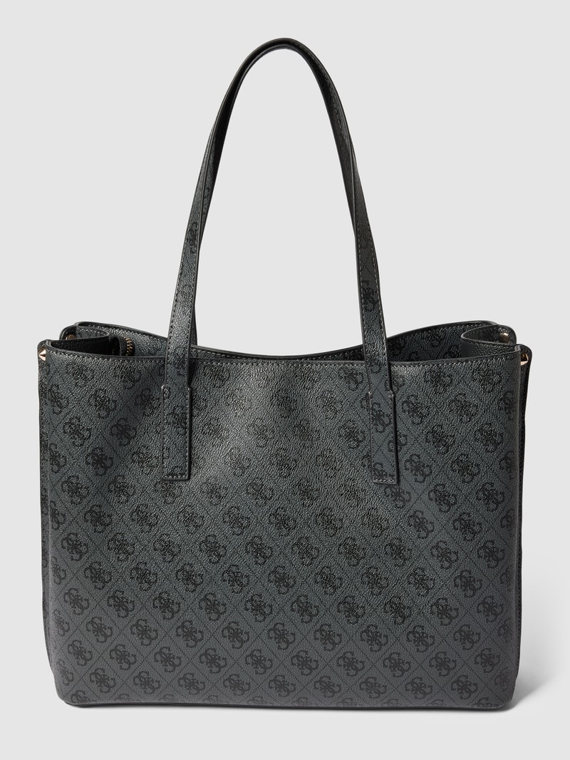 Shopper mit Label-Detail Modell 'MERIDIAN' in graphit