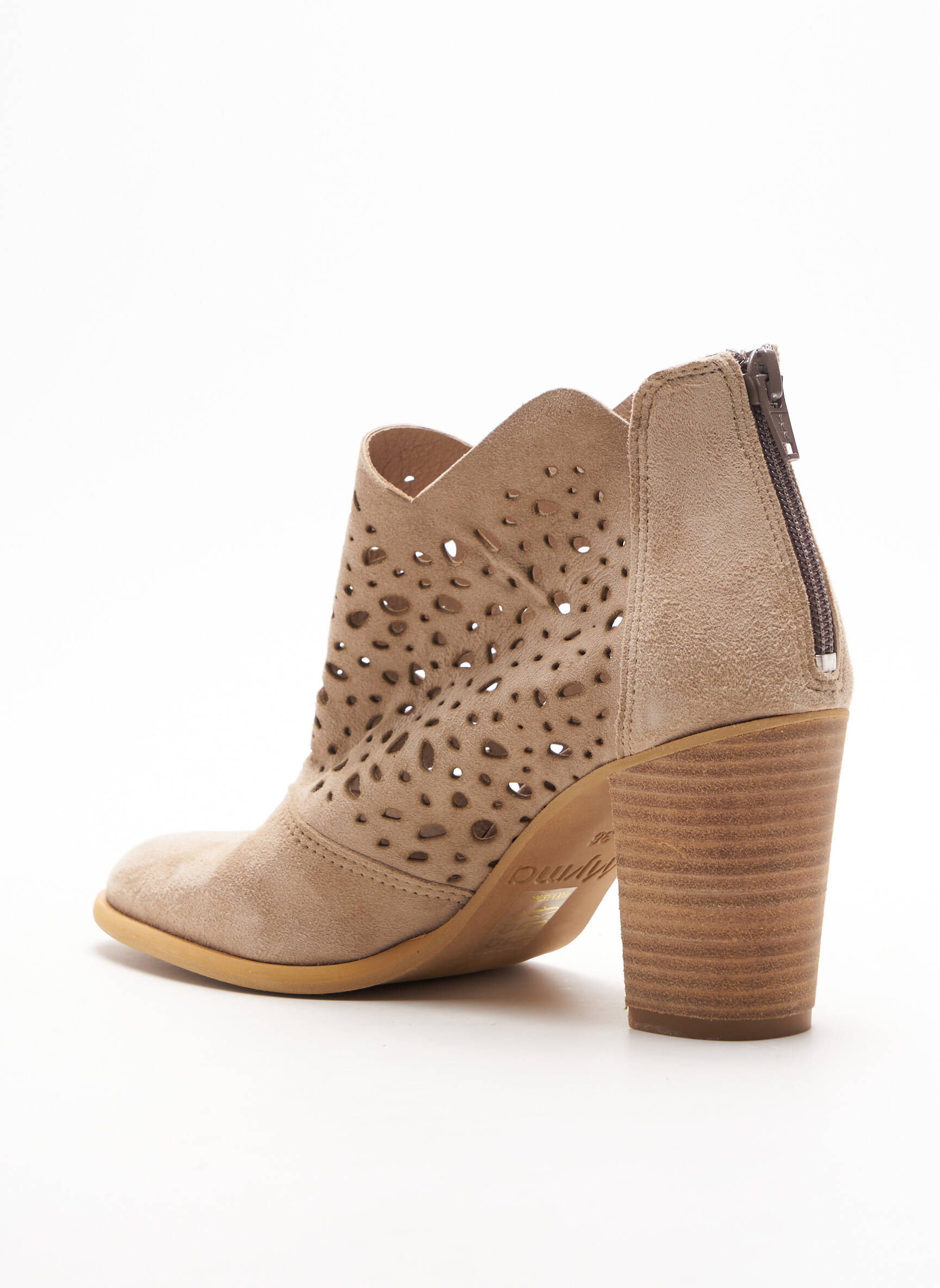 Myma Bottines Femme couleur beige