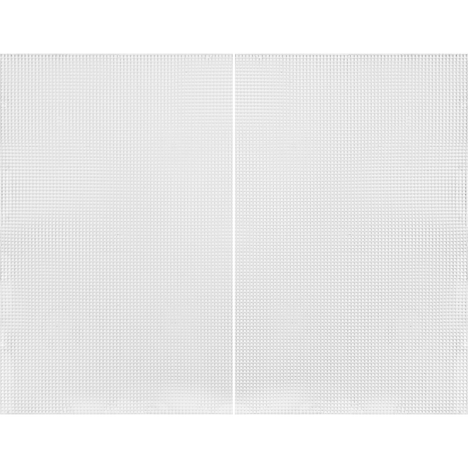 Plastik-Stramin im 2er-Pack, je 34 x 27 cm