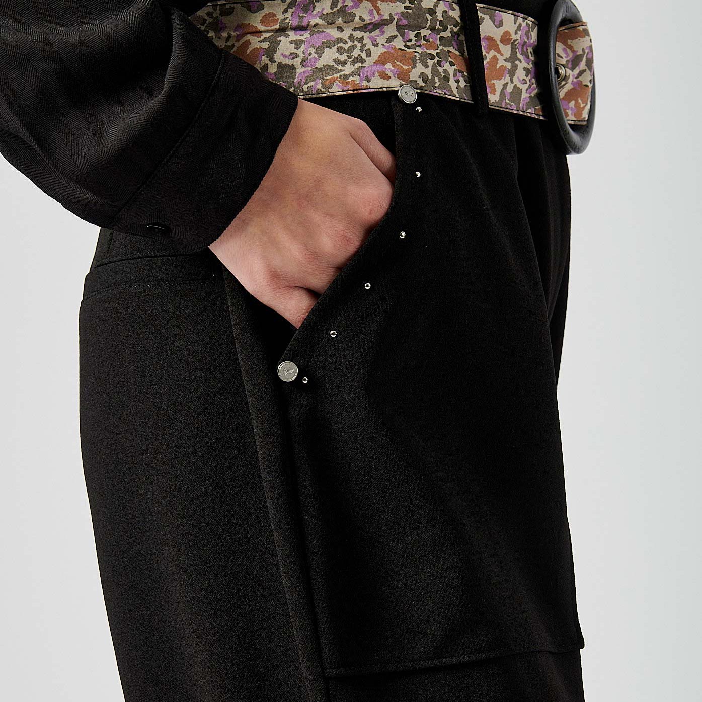 CLAY   Pantalon noir Femme