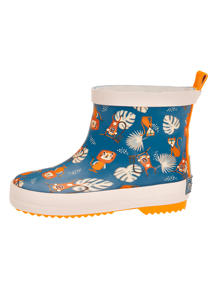 Playshoes Gummistiefel in Dunkelblau/ Bunt günstig kaufen