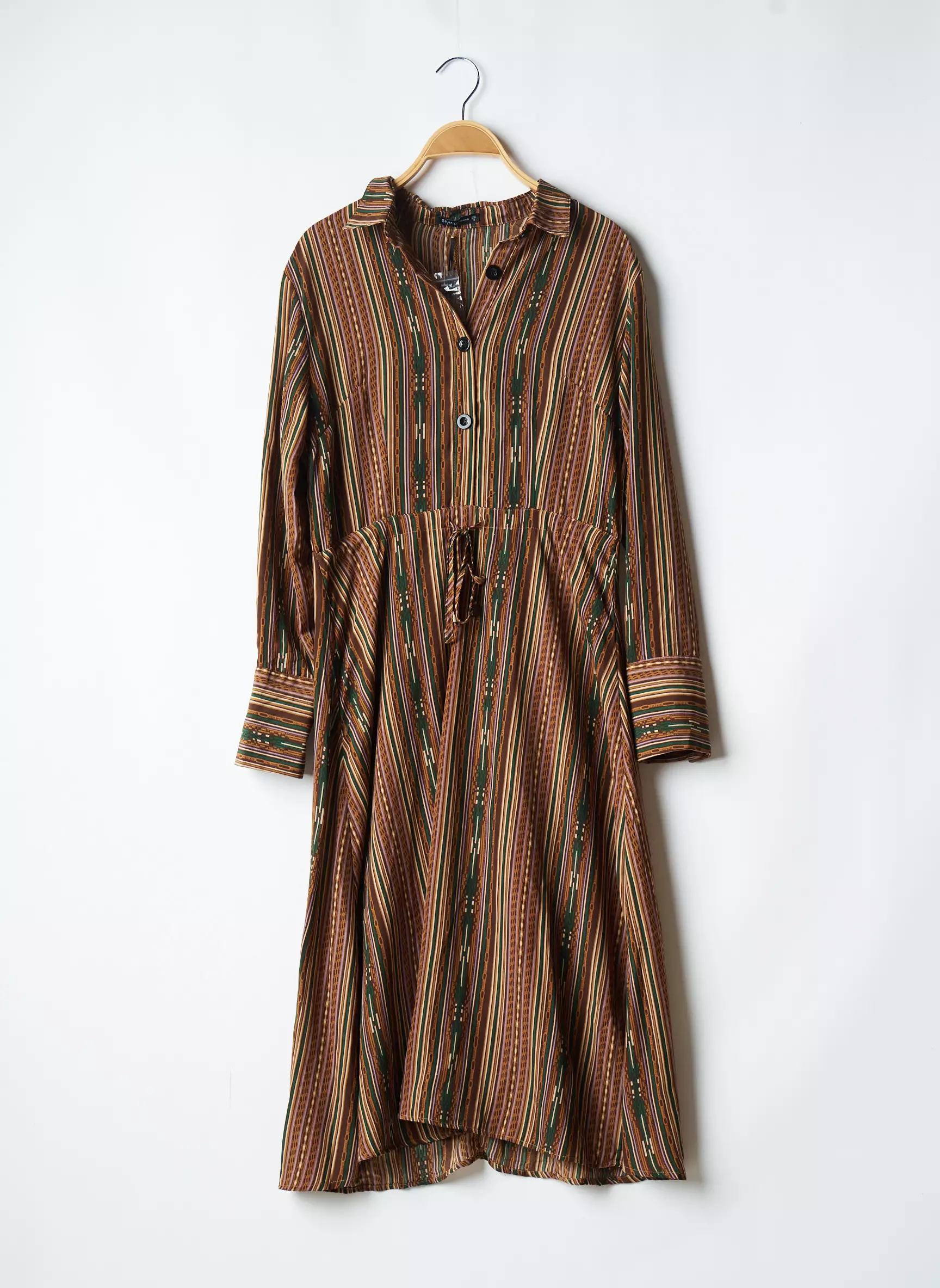 Skatie Robes Mi Longues Femme couleur marron