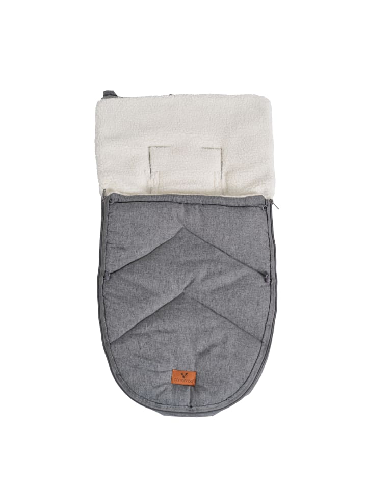 Cangaroo Kinderwagen Fußsack Luxe in grau günstig kaufen onesize