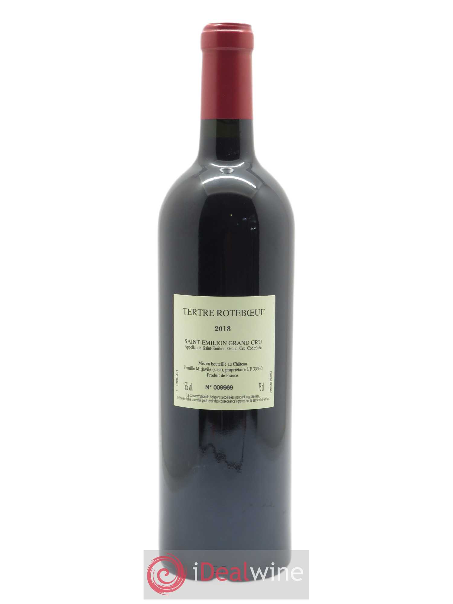 Château Tertre Roteboeuf  2018 - Lot de 1 Bouteille