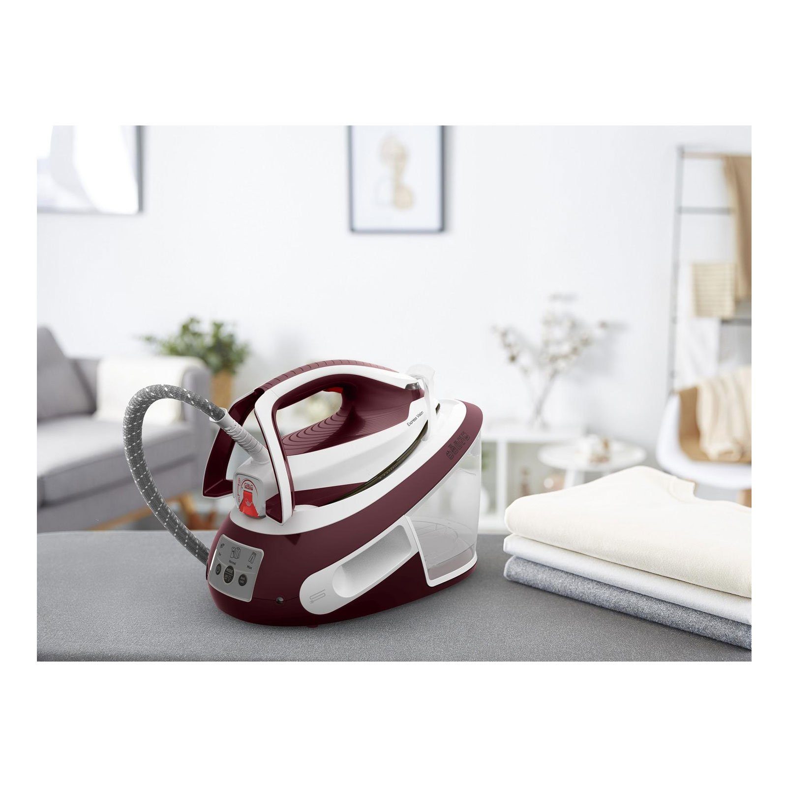 Tefal Dampfbügelstation Express Vision SV8150, LED, Anti-Kalk-Kollektor, 6,8 bar