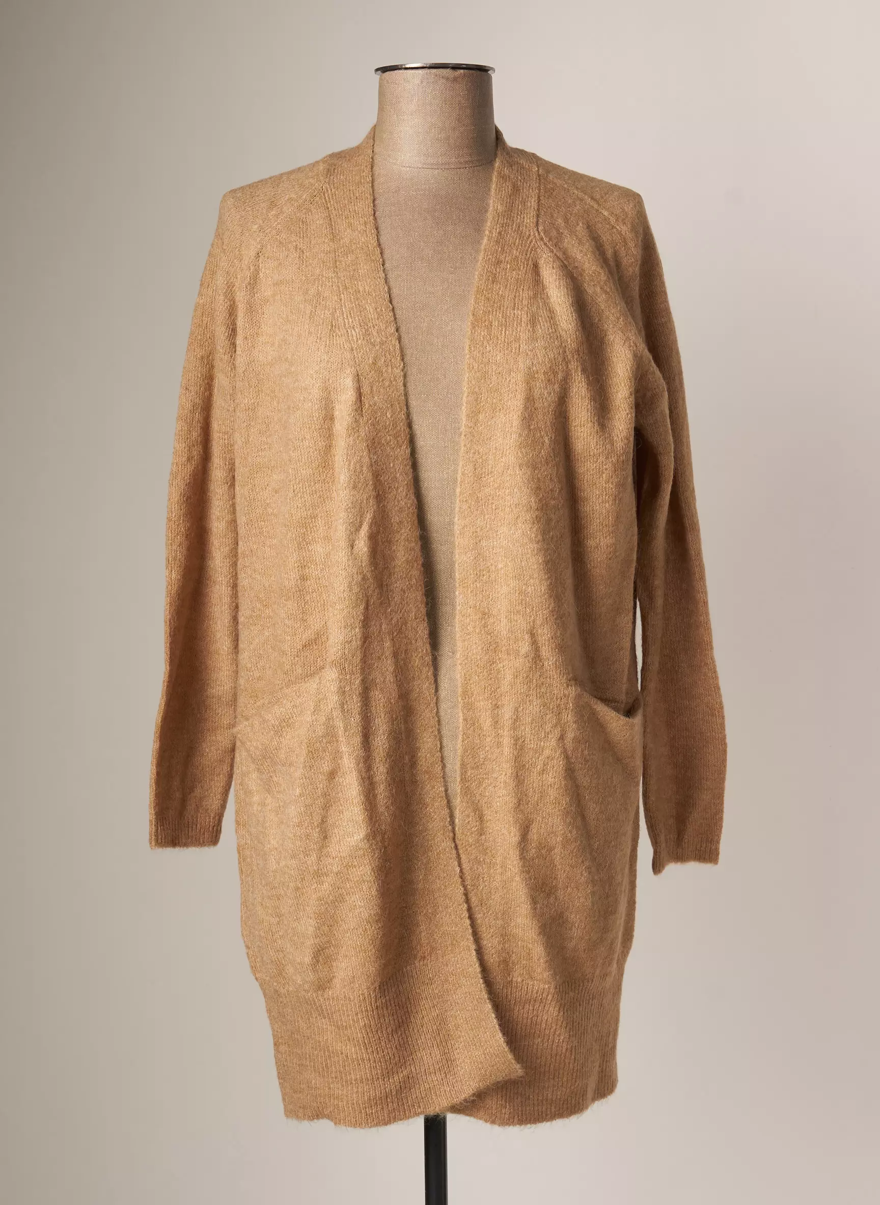Ichi Cardigans Femme couleur beige