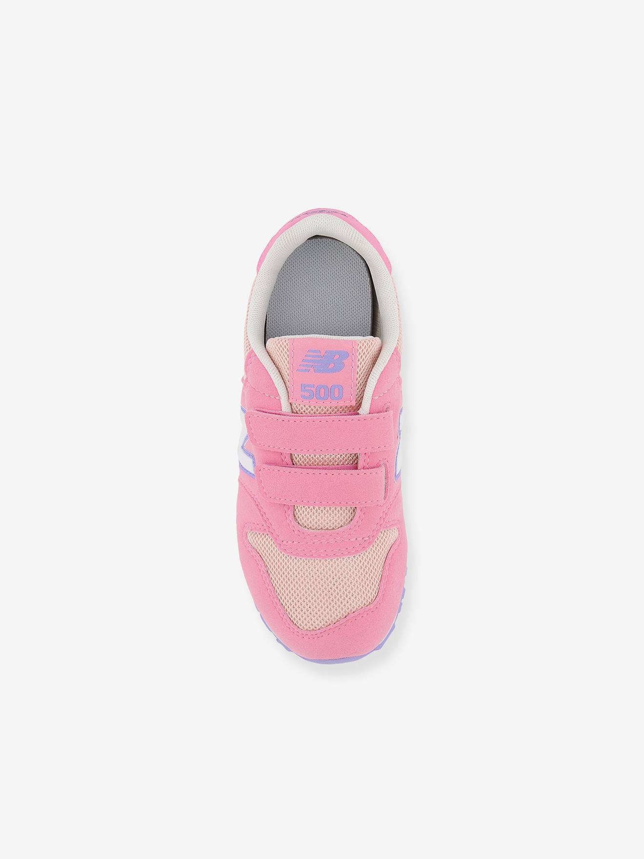 Baskets enfant PV500SS1 Hook & Loop NEW BALANCE® rose bonbon
