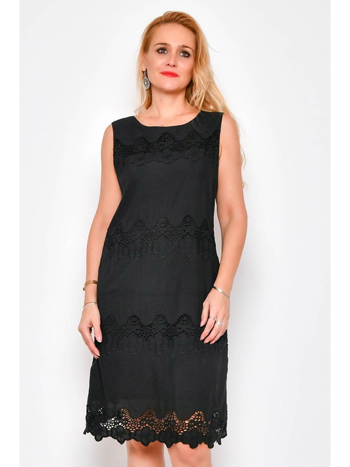 H.H.G. Kleid in Schwarz günstig kaufen