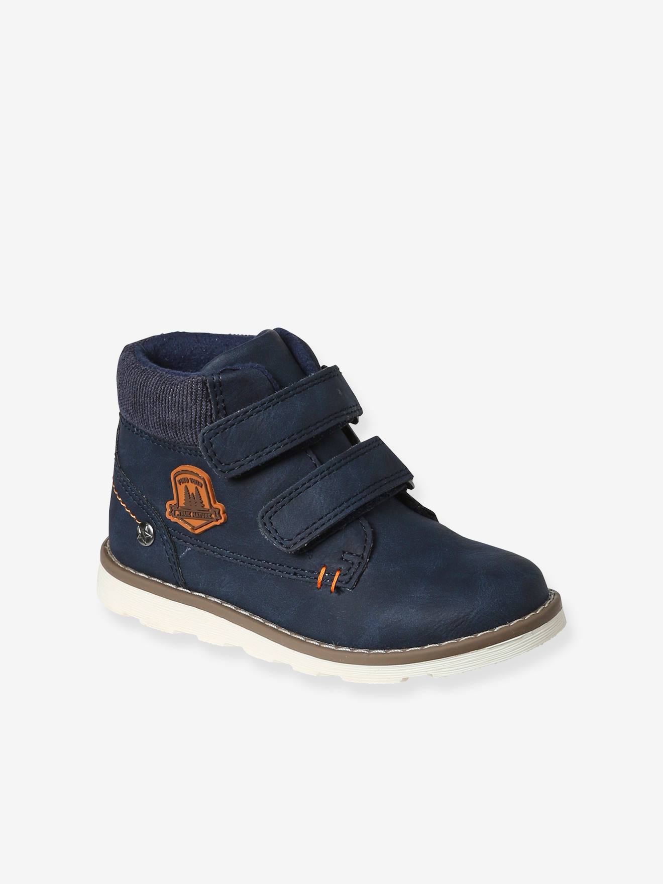 Boots scratchées enfant collection maternelle bleu