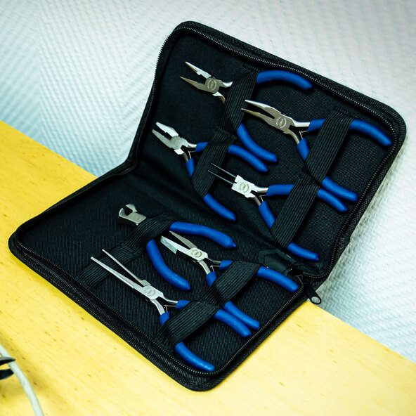 Elektronik Zangensatz, 8-tlg.