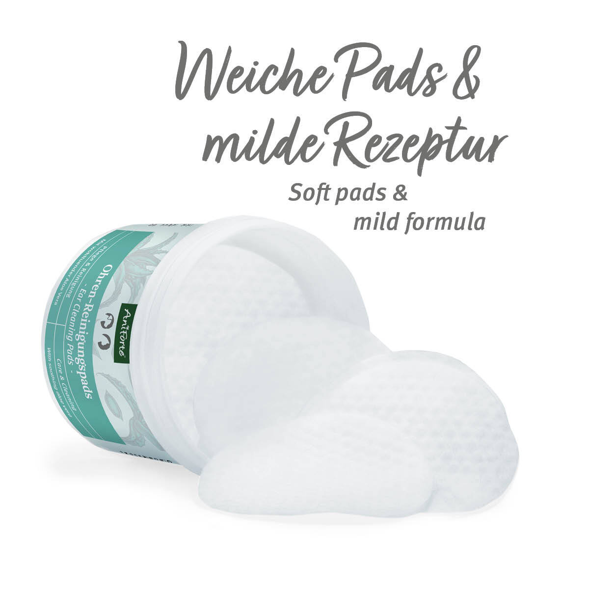 Aniforte Augen- & Ohrenpflege Aniforte Ohren-Reinigungspads Ohrenpflege Pads 100 Stück