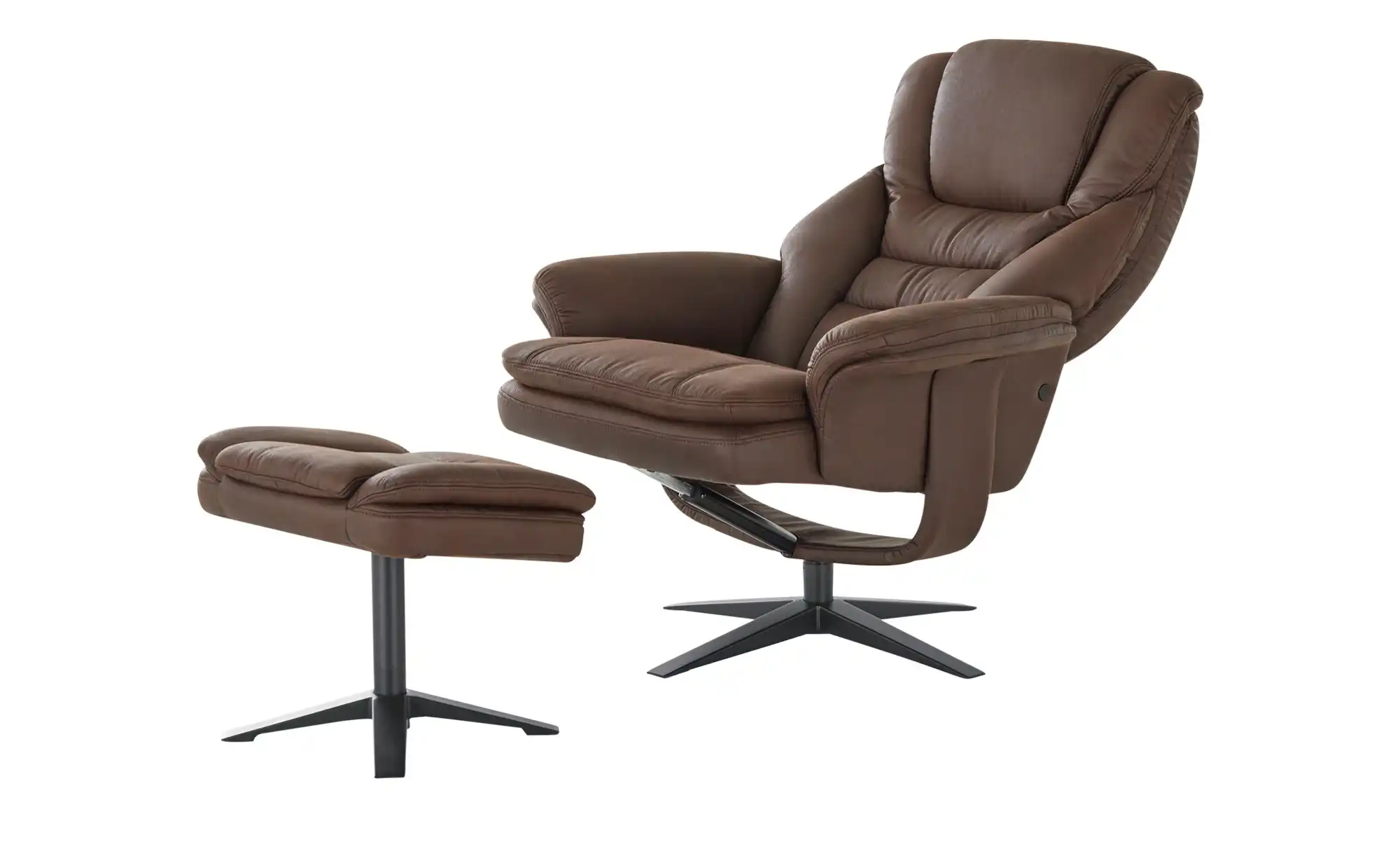 Primo Drehsessel mit Hocker Henry