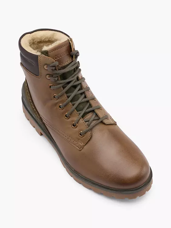 CAFE MODA Leder Schnürboots
