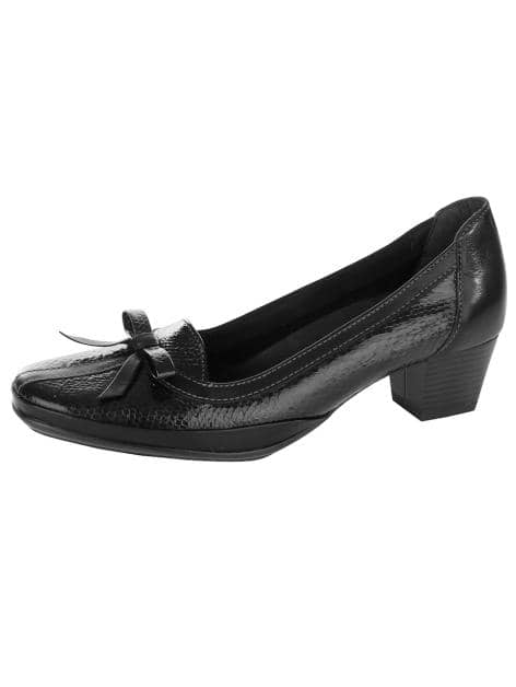 Pumps aus superflexiblem Leder